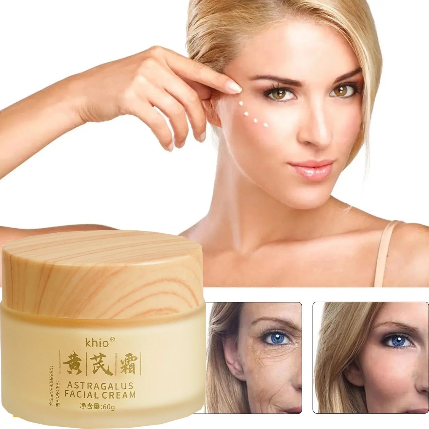 Chinese Astragalus Whitening Freckles Cream Remove Anti-aging Spot Face Care Dark Melasma Lightening Dry Moisturizing Brigh