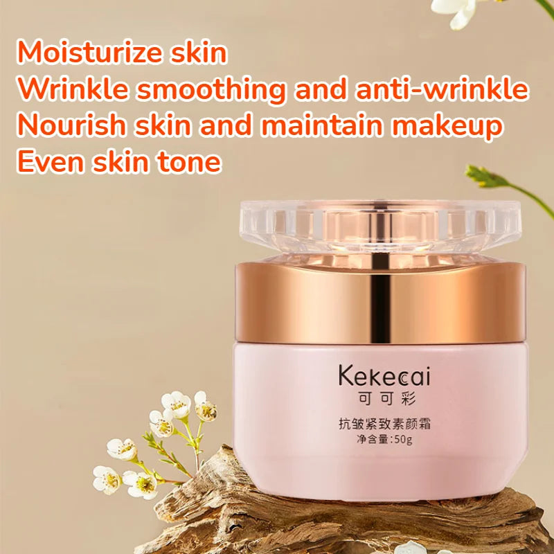 Lifting and Firming Makeup Cream To Brighten Skin Tone, Rejuvenate Skin Shrink Pores Brighten Concealer and Isolation Cream 50g