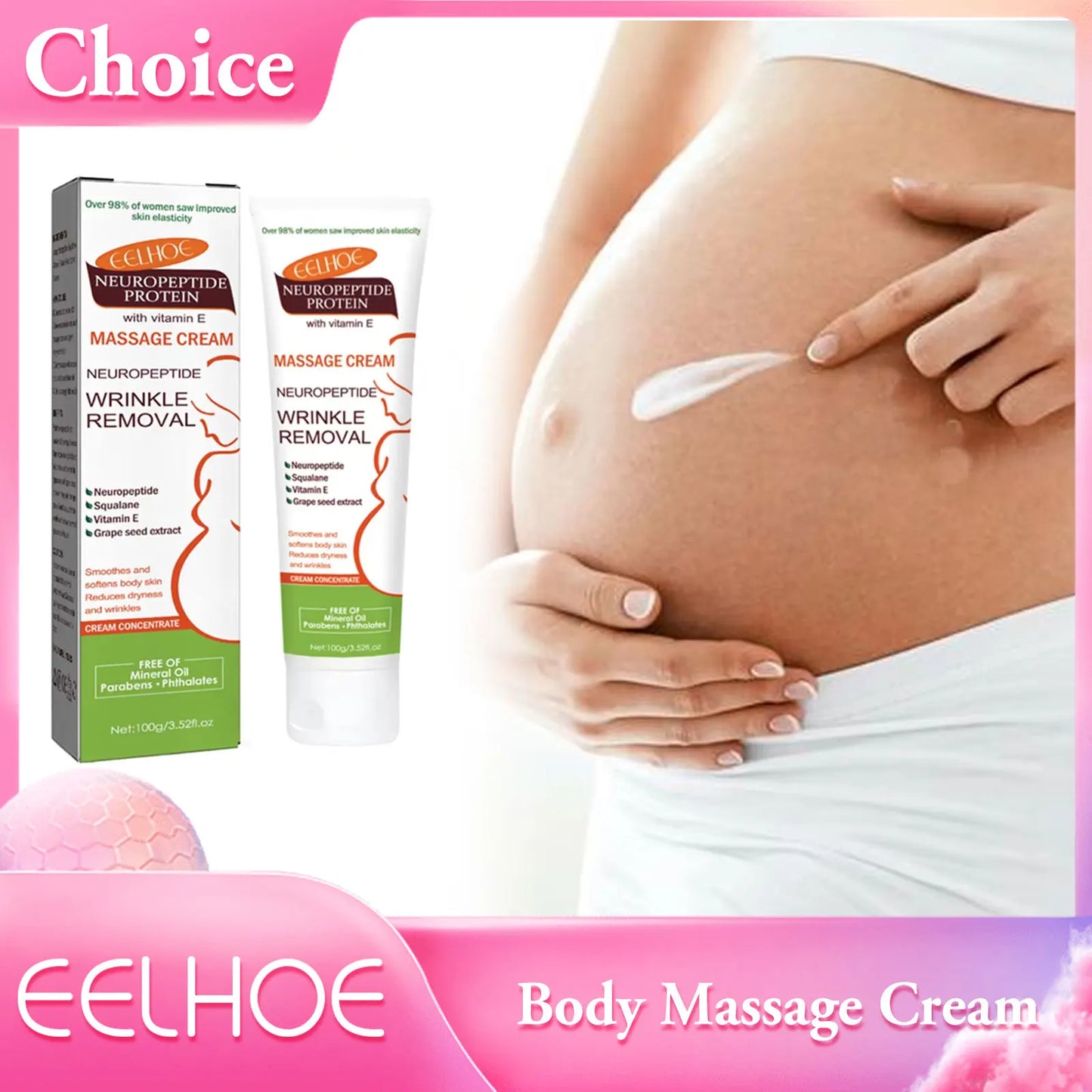 Pregnancy Mark Remove Cream Effective Repair Maternity Stretch Mark Scars Acne Smooth Skin Firming Body Cream Skin Care Products