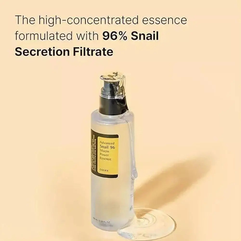 Snail 96% Facial Serum Essence Hyaluronic Acid Power Essence Hydrates Moisturizing Repairing For Skincare Products