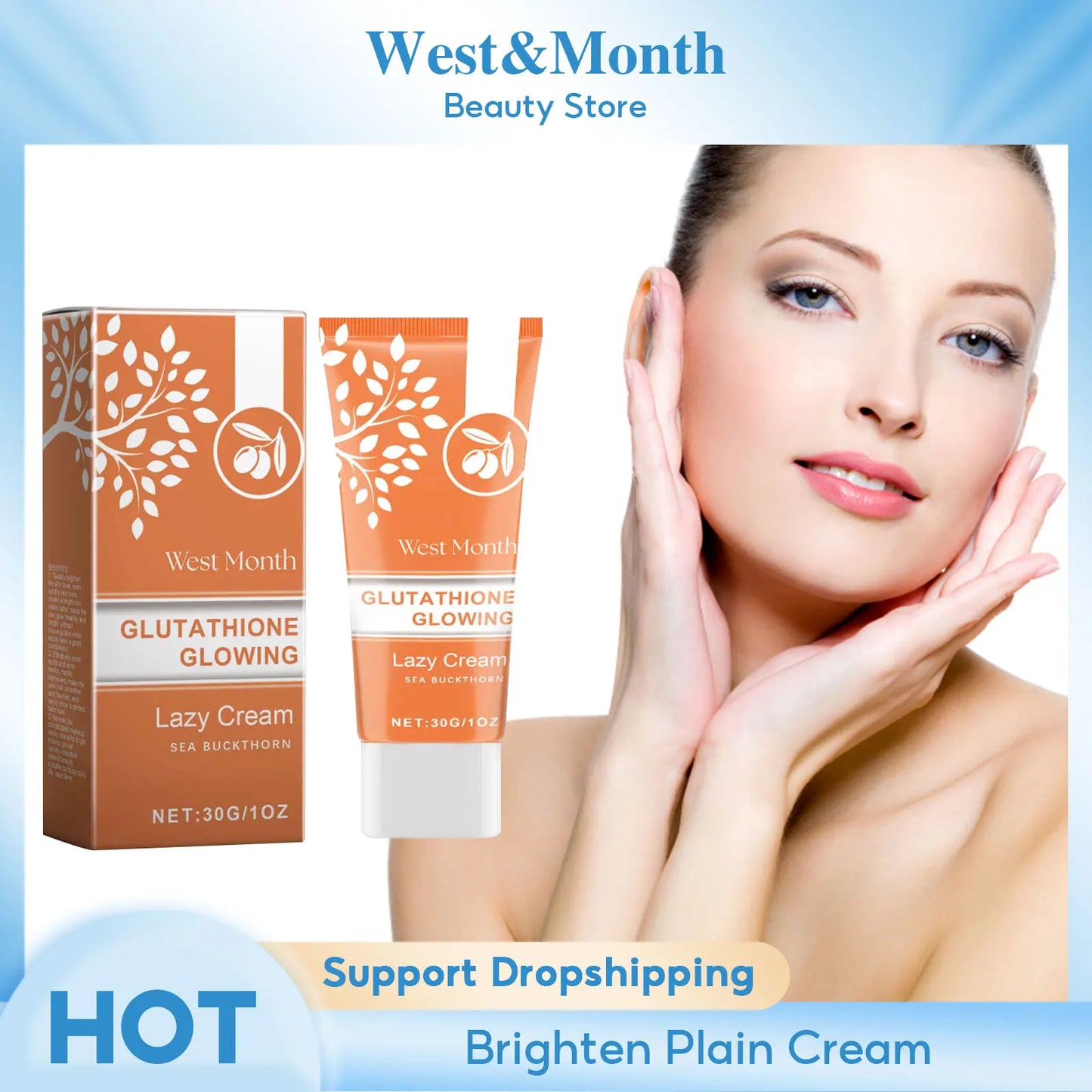 Moisturizing Tone up Face Cream Lightening Dullness Reduce Dryness Hydrating Repair Fade Melanin Nourishing Brighten Plain Cream